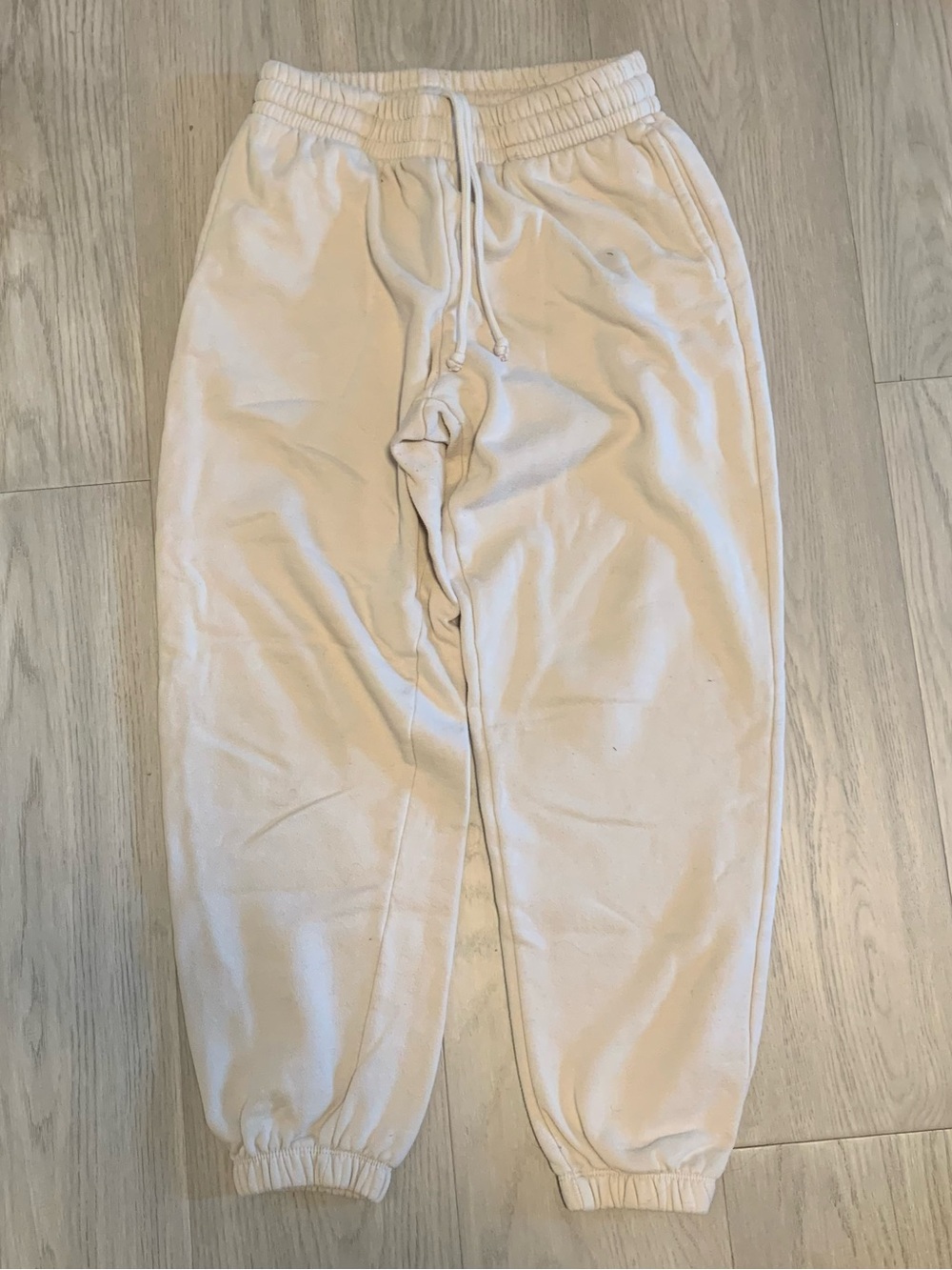S Garage Cream Sweatpants